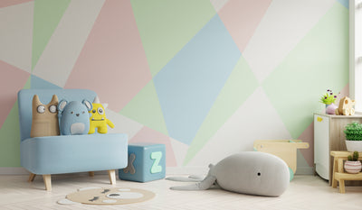 Pastelowe kolory w pokoju dziecięcym - jak je łączyć?