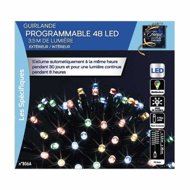 Lampki świąteczne, dekoracyjne 48 LED