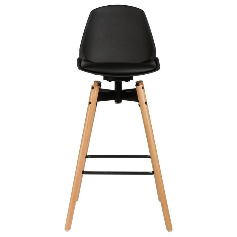 OUTLET stołek barowy, krzesło na podwyższeniu, miękkie siedzenie, wysokość: 104 cm