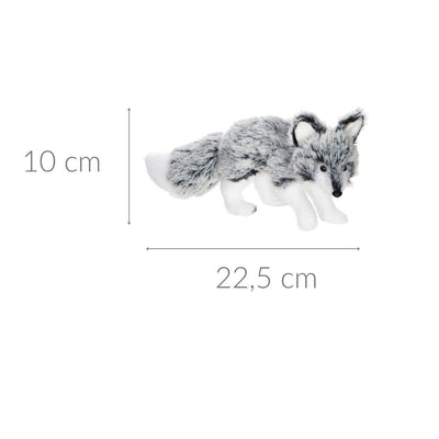Figurka śnieżny lis, 22,5 cm
