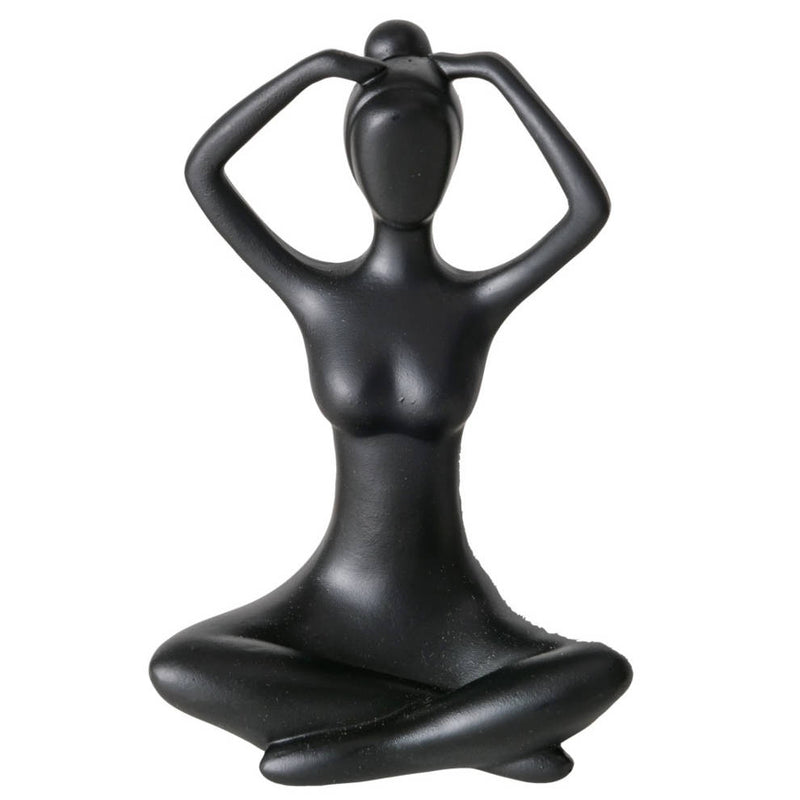 Figurka dekoracyjna Joga, kobieta, 10 cm