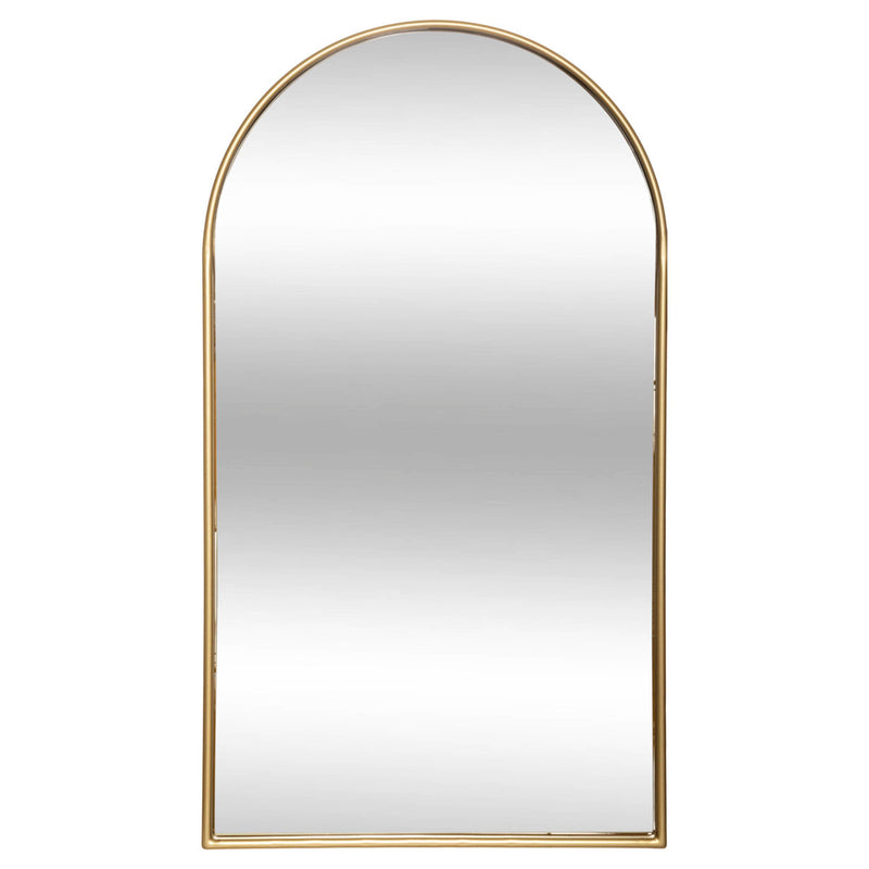 OUTLET Duże lustro ścienne JOYCE w złotej ramie, 60 x 106 cm