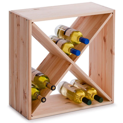 OUTLET Drewniany stojak na wino, ZELLER