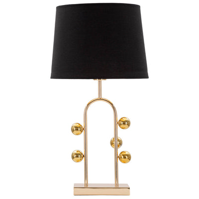 Lampa stołowa ze złotymi kulkami BUBBLE