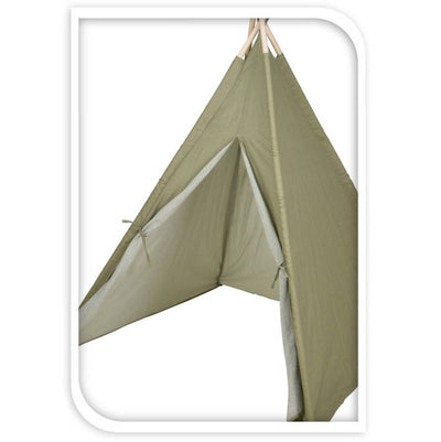 Namiot tipy Militarna zieleń, 103 x 103 x 160 cm