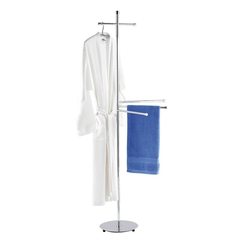 Stojak na ręczniki, ubrania ROMA - 3 ramiona, 2 wieszaki, WENKO