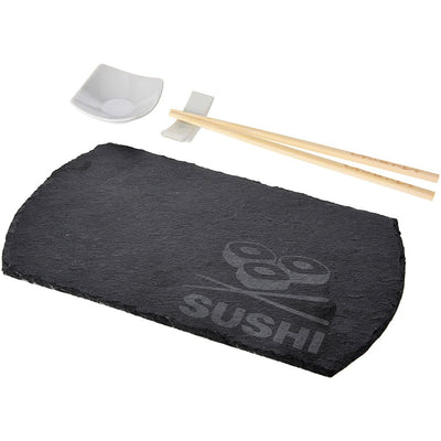 Zestaw do serwowania sushi, przekąsek - 4 elementy