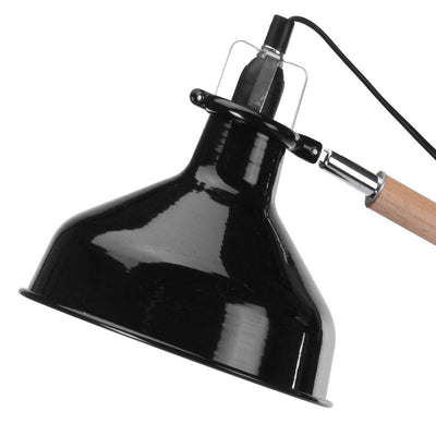 Lampka podłogowa LOFT, stojąca - kolor czarny, 150 cm