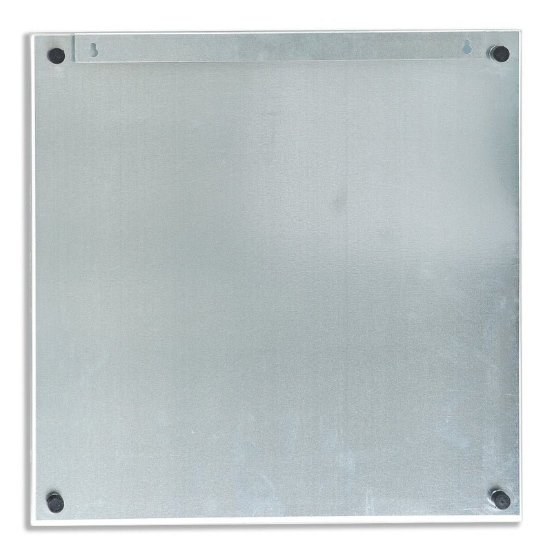 Szklana tablica magnetyczna MEMO, pudrowy różowy + 3 magnesy, 40x40 cm, ZELLER