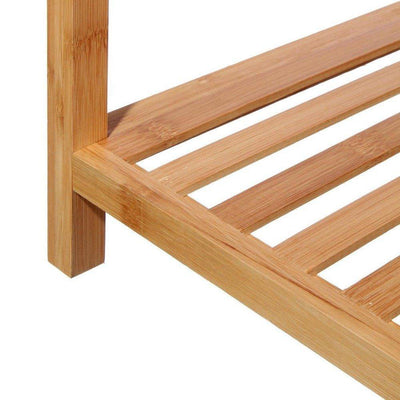 Regał łazienkowy ARQUEE - drewno bambusowe, 3 poziomy