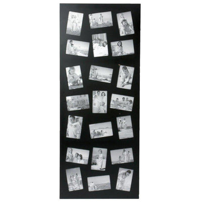 Ramka na 21 zdjęć 10 x 15 cm -  galeria do zdjęć, kolor czarny