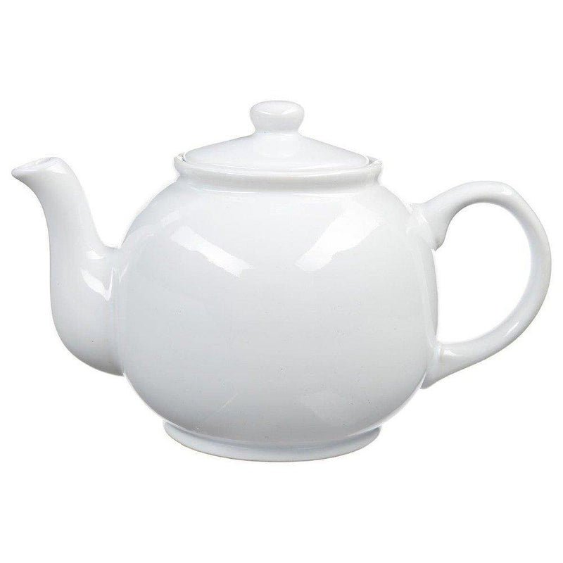 Biały dzbanek do zaparzania herbaty 1 L