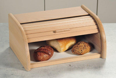 Chlebak z drewna bukowego, drewniany pojemnik na chleb, chlebak retro, pojemnik na pieczywo, chlebak, akcesoria kuchenne, Kesper