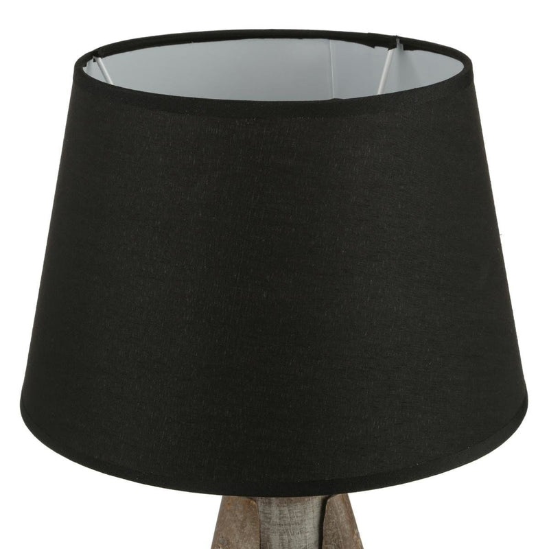 Lampa stołowa MIRY drewniana lampka, wys. 46 cm