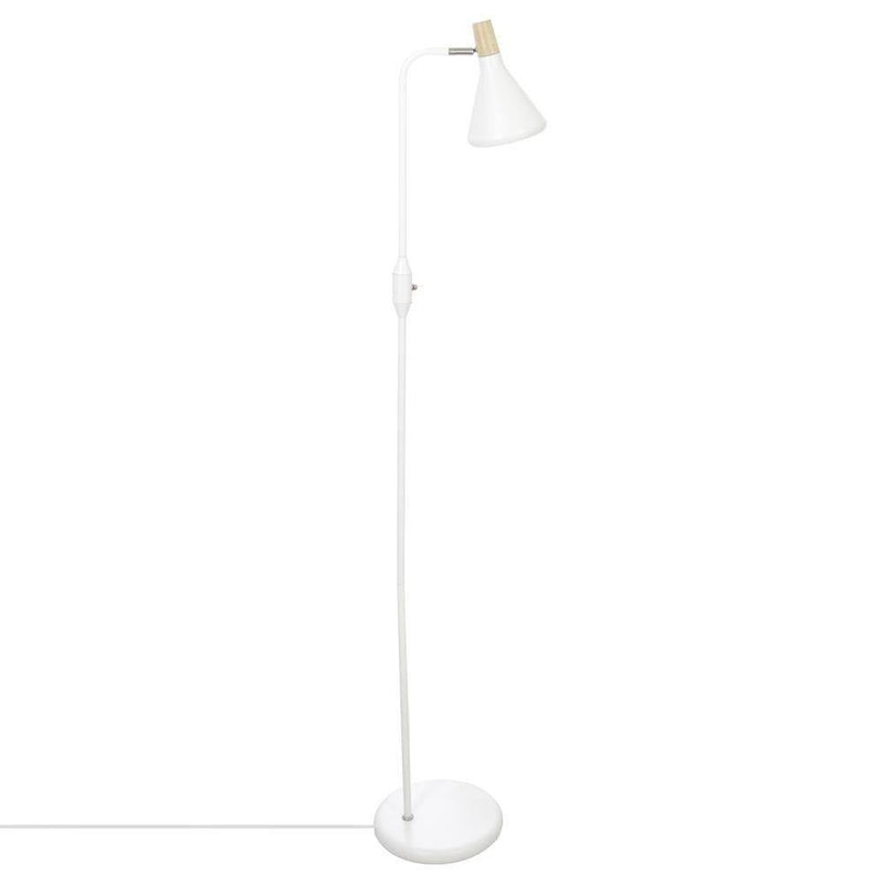Lampa podłogowa z metalu, designerska lampa, lampa dekoracyjna, lampa z metalu, lampy stylowe stojące, metalowa lampa, biała lampa