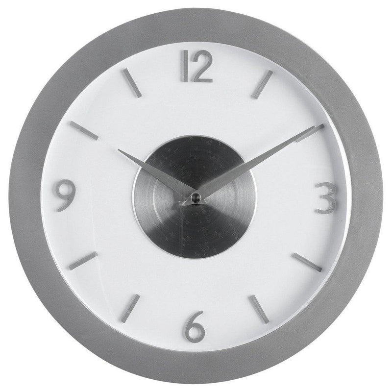 Zegar na ścianę w nowoczesnym stylu, zegar z cyframi, nowoczesny zegar, zegar do salonu, zegar kuchenny, zegar biały 