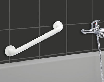 Uchwyt łazienkowy do wanny SECURA - poręcz do łazienki, 43 cm, biały, WENKO
