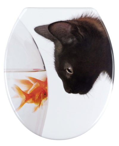 Deska sedesowa FISH & CAT, duroplast, WENKO