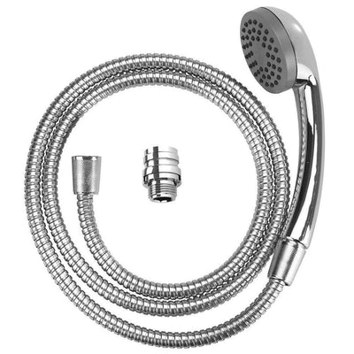 Słuchawka prysznicowa do baterii umywalkowej, przenośny gadżet ze stali nierdzewnej - wąż 150 cm, WENKO