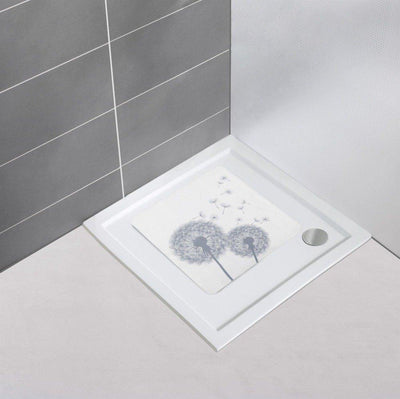 Mata prysznicowa ASTERA z tworzywa sztucznego, chodnik antypoślizgowy do łazienki - 54 x 54 cm, WENKO