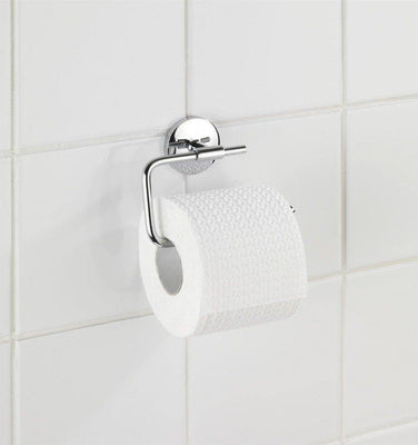 Uchwyt na papier toaletowy Cuba WENKO, chromowany minimalistyczny wieszak na rolkę papieru