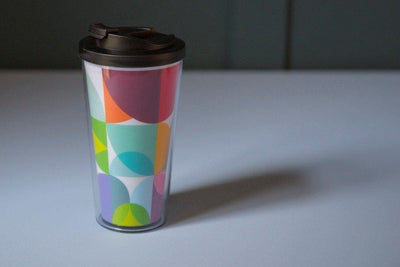 Kolorowy kubek termiczny 'Coffee to go Solena', 450 ml, REMEMBER