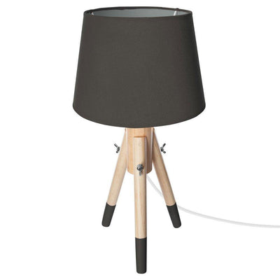 Lampa stołowa na trójnogu BREAK, 46 cm, kolor czarny