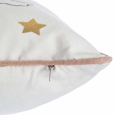 Poduszka dekoracyjna dla dzieci RABBIT, 38 x 38 cm, kolor biały