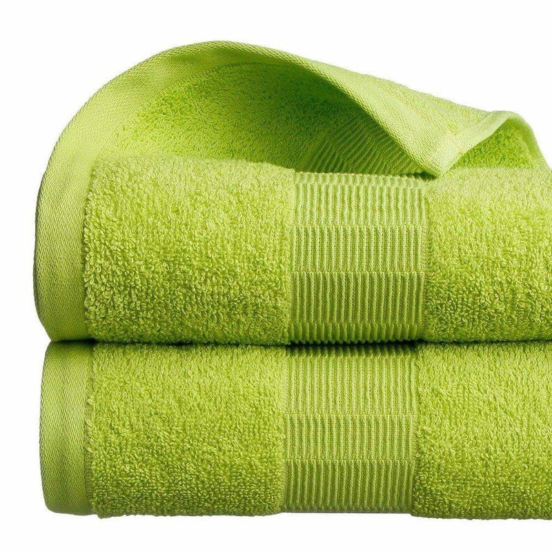 Ręcznik kąpielowy bawełniany, 100 x 150 cm, kolor zielony