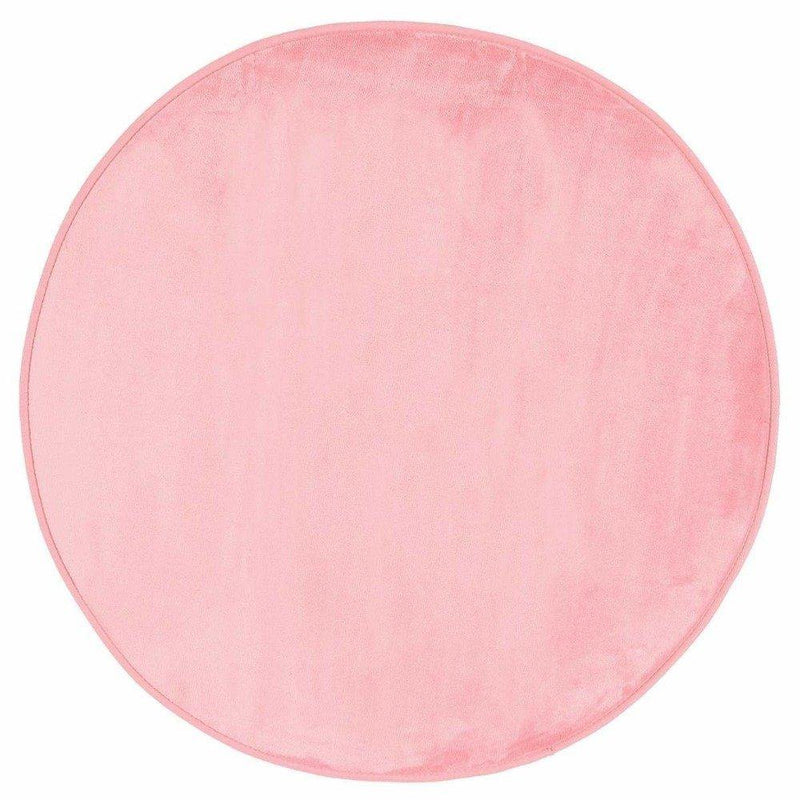 Dywanik dekoracyjny okrągły RONDO, Ø 90 cm, kolor różowy