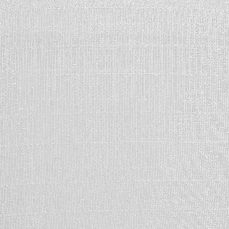 Firana na przelotkach biała, 140 x 240 cm, struktura prążkowana