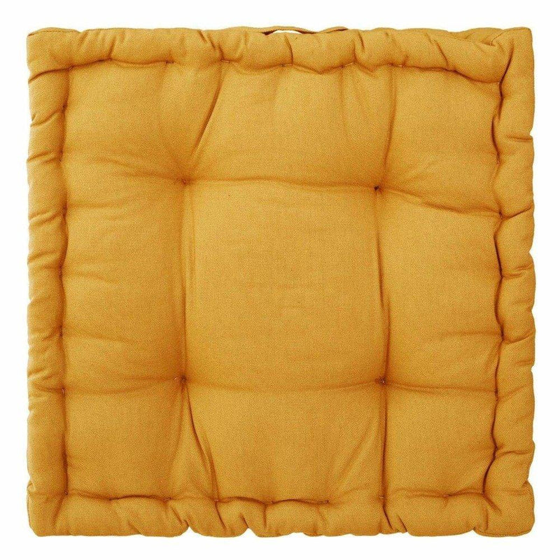 Poduszka na krzesło OTTO, kwadratowa, 40 x 40 cm, kolor żółty