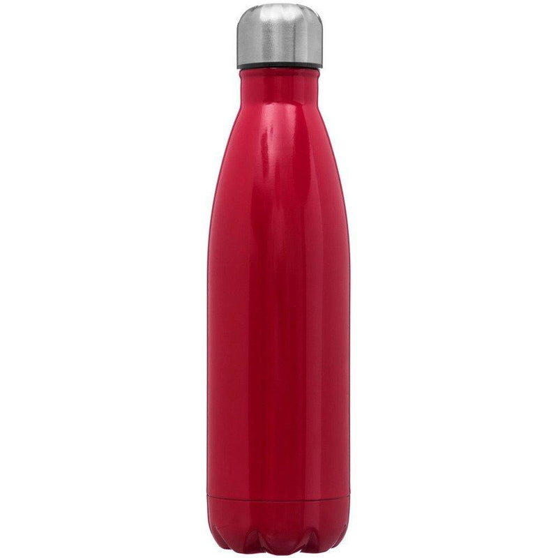 Butelka termiczna ze stali nierdzewnej, 500 ml, kolor czerwony
