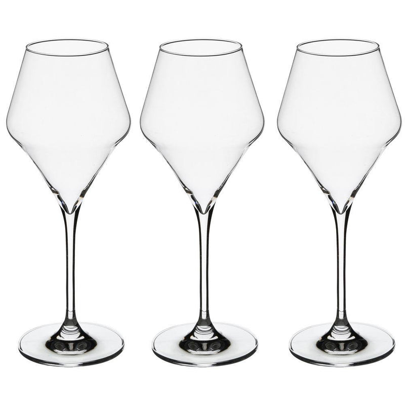 Kieliszki szklane do wina, napojów, CLARILLO, 270 ml, 3 sztuki w komplecie