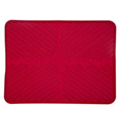 Mata do suszenia naczyń, ociekacz 30 x 40 cm, kolor czerwony