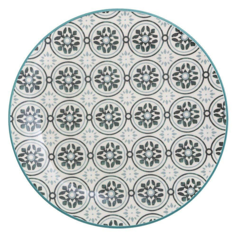 Talerz obiadowy La Dolce Vita, Ø27 cm, mozaika zielona