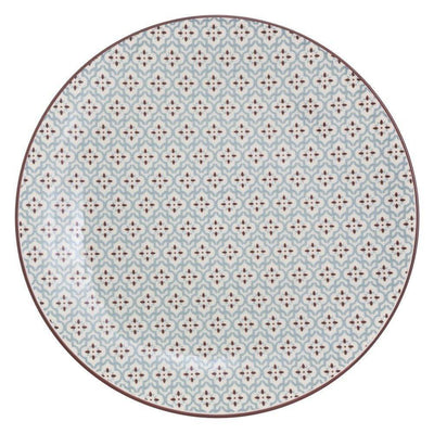 Talerz obiadowy La Dolce Vita, Ø27 cm, mozaika niebieska