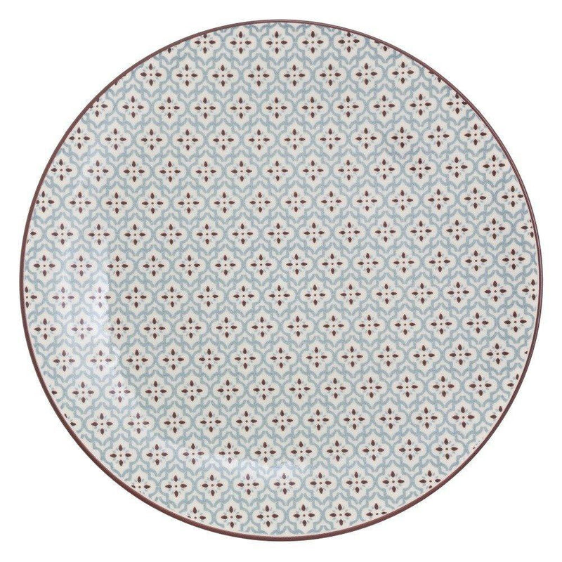 Talerz obiadowy La Dolce Vita, Ø27 cm, mozaika niebieska