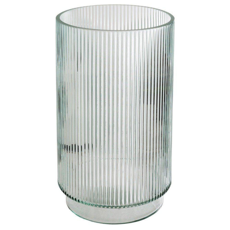 Wazon dekoracyjny, kształt cylindra, transparentny, 25 cm, Atmosphera