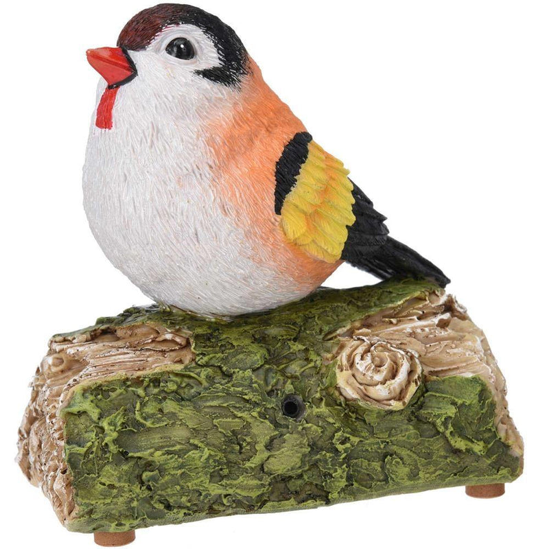 Ptak odgrywający melodie, 14 cm, figurka dekoracyjna