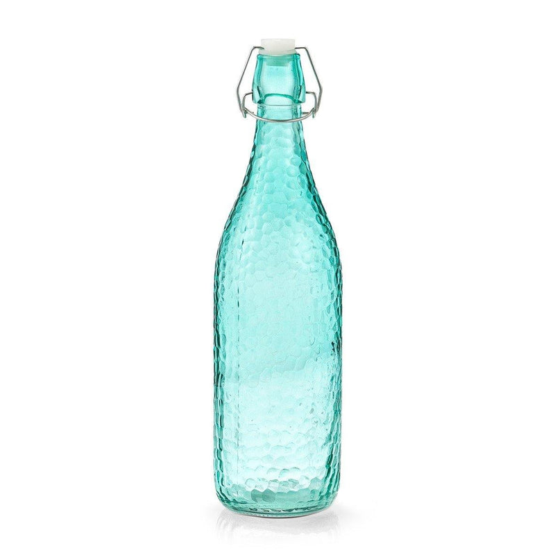 Szklana butelka na napoje z zamknięciem na klips, 1000 ml
