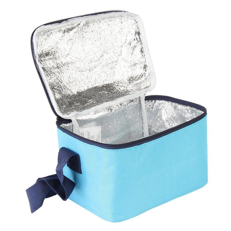 Torba termiczna z paskiem na ramię, lunchbox, kolor jasnoniebieski, INTEX