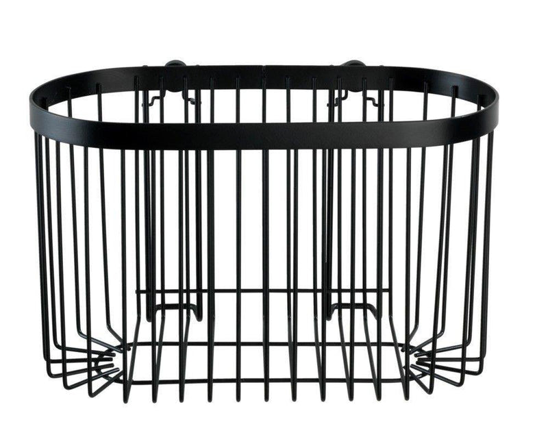 Duża półka, koszyk łazienkowy Classic Plus Wenko, kolor czarny