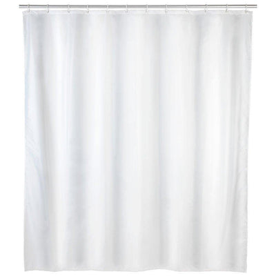 Zasłona prysznicowa biała, PEVA,120x200 cm, Allstar