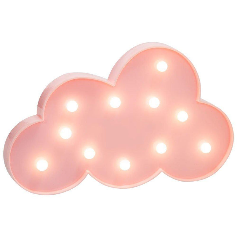 Lampa ledowa dla dziecka Chmurka, LED, kolor różowy
