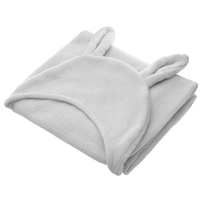 Ręcznik z kapturkiem, z uszami królika
