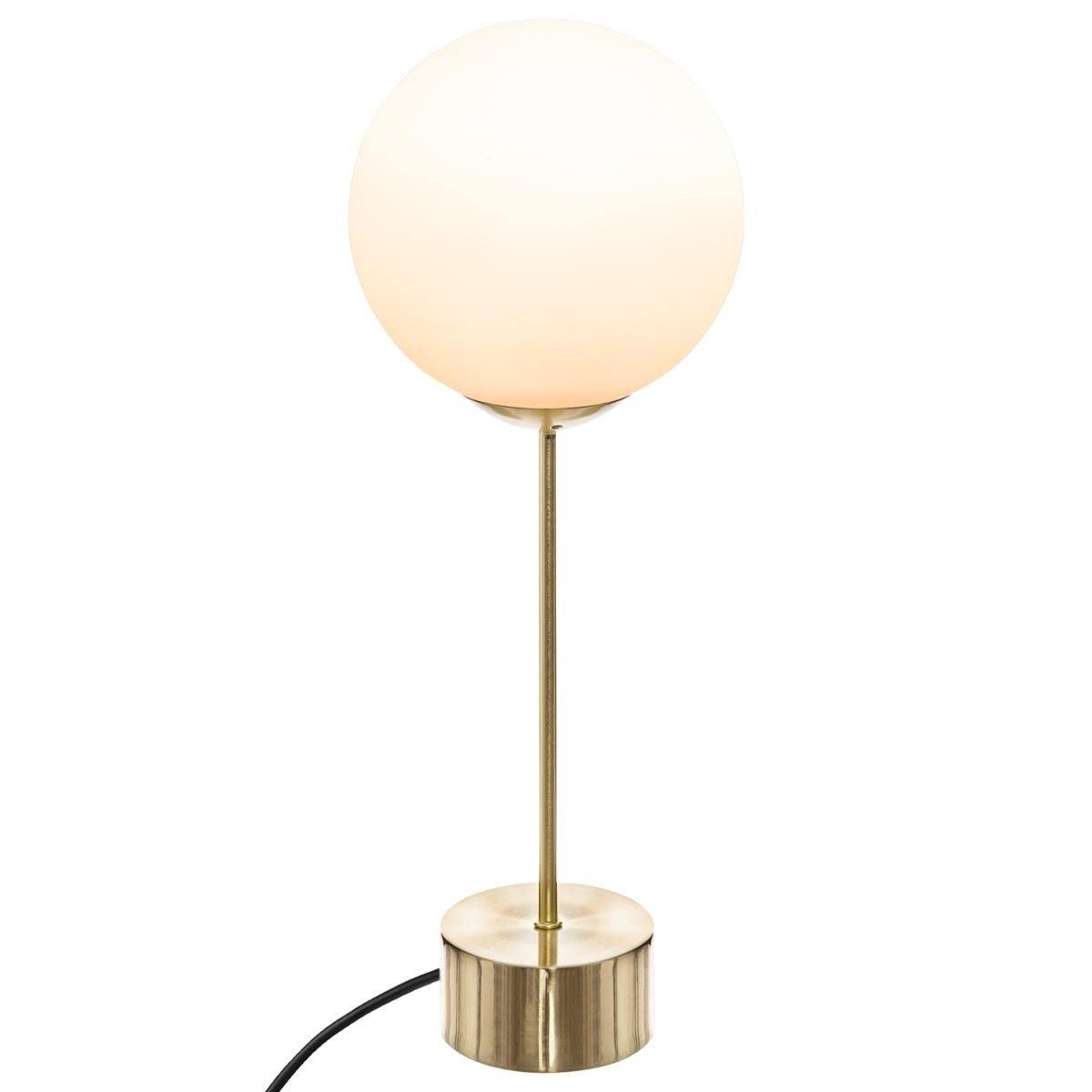 Lampa stołowa BOULE, szklana kula, 43 cm