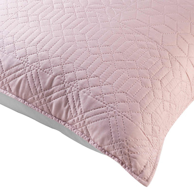 Poszewka na poduszkę 60 x 60 cm COTTAGE, różowa