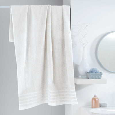 Ręcznik kąpielowy 90 x 150 cm VITAMINE, kolor naturalny
