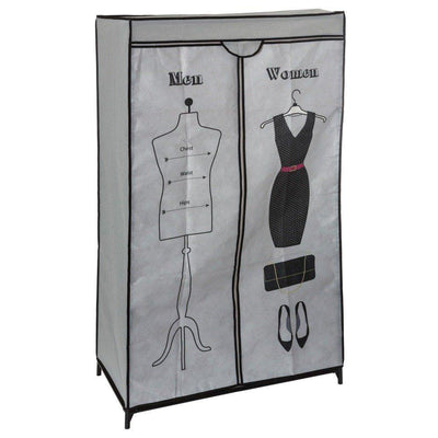 Szafa tekstylna na ubrania WOMEN, 87x45x154 cm